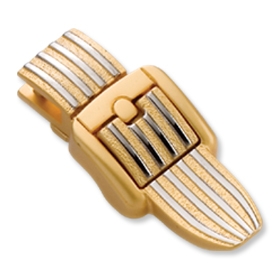 Striped Bag Clasp (Gold)