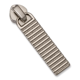 Stripe Zipper Pull
