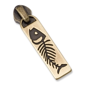 Fishbone Zipper Pull