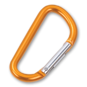 D Aluminum Carabiner