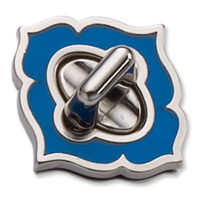 Floral Twist Lock (Blue)