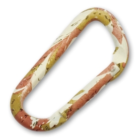 Floral D Aluminum Carabiner