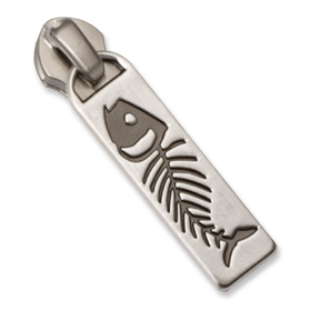 Fishbone Zipper Pull