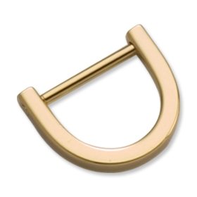 Gold D Ring