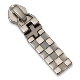 Chessboard Zipper Pull