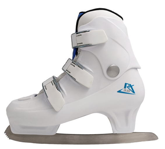 Moulded figure skate